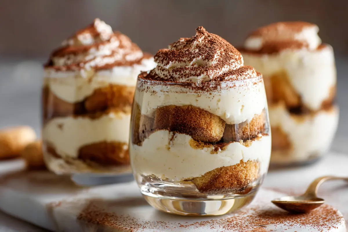 5‑Minute Tiramisu Cups (No Eggs)