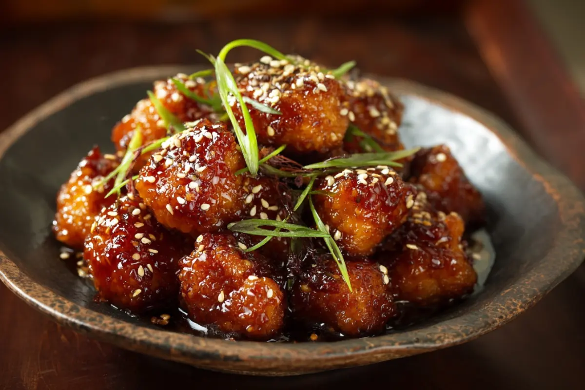 Honey Garlic Chicken Bites