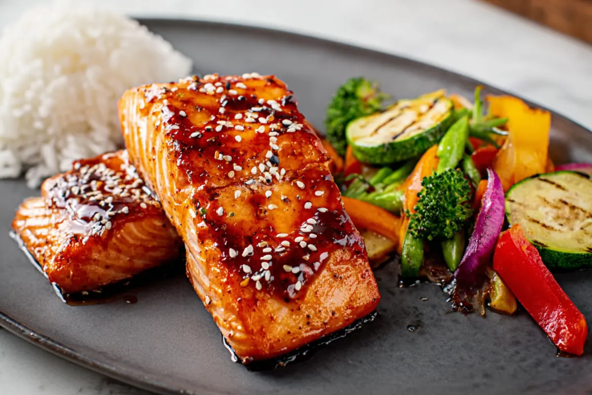 Teriyaki Glazed Salmon
